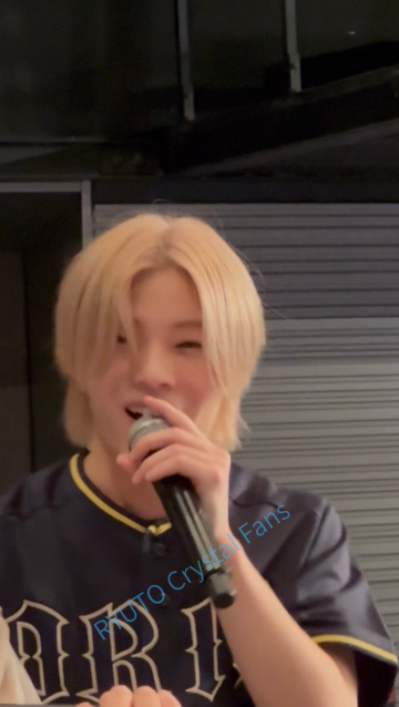 ライブ中のRYUTOくんの写真