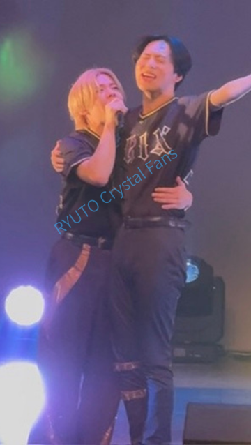 ライブ中のRYUTOくんの写真